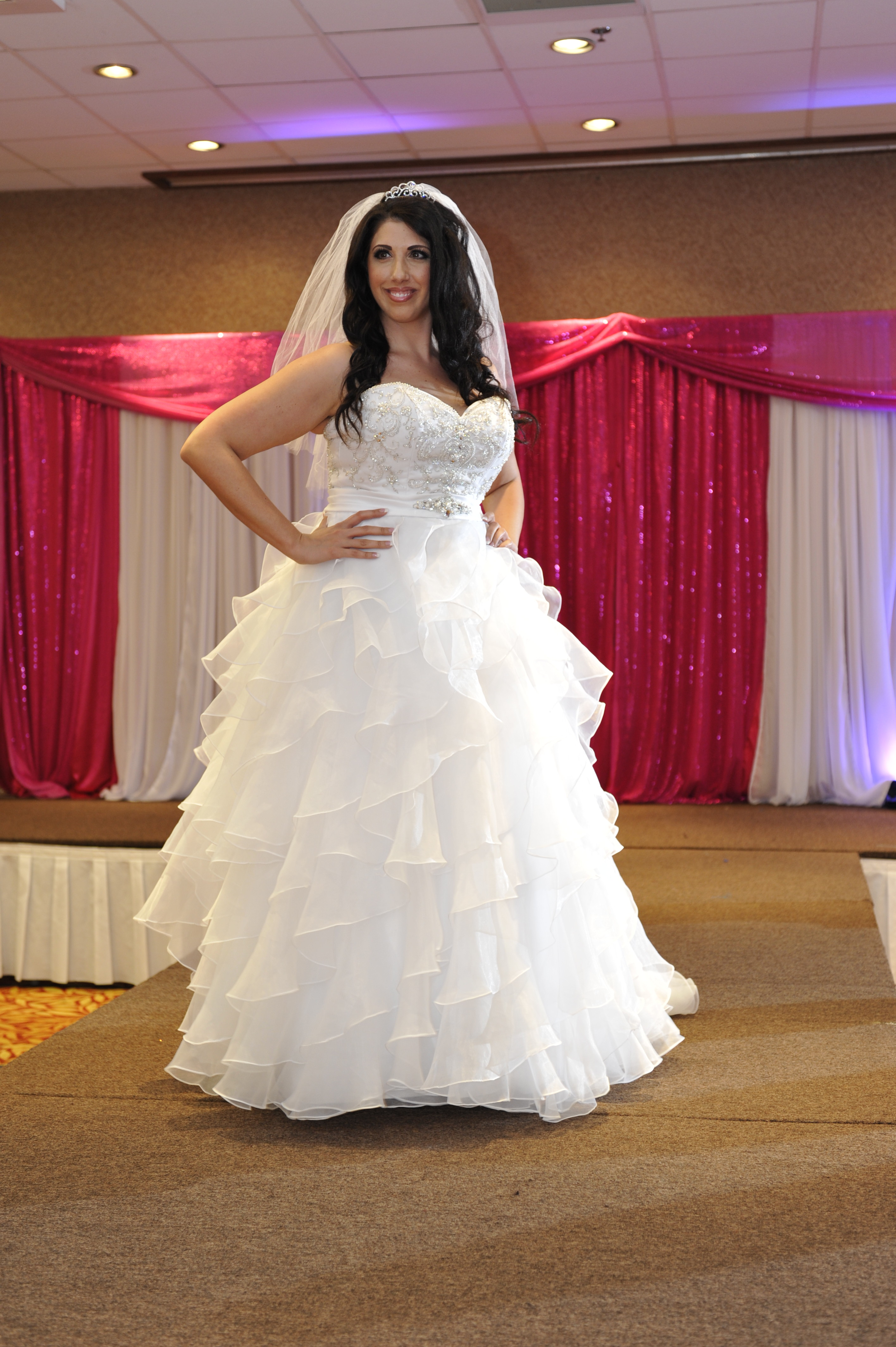 Torrance Bridal  Show Plus  Size  Wedding  Gowns  on the Runway 