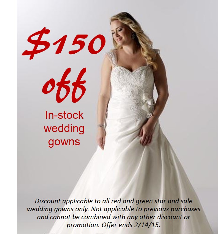 Off the Rack Plus  Size  Wedding  Dress  Sale 