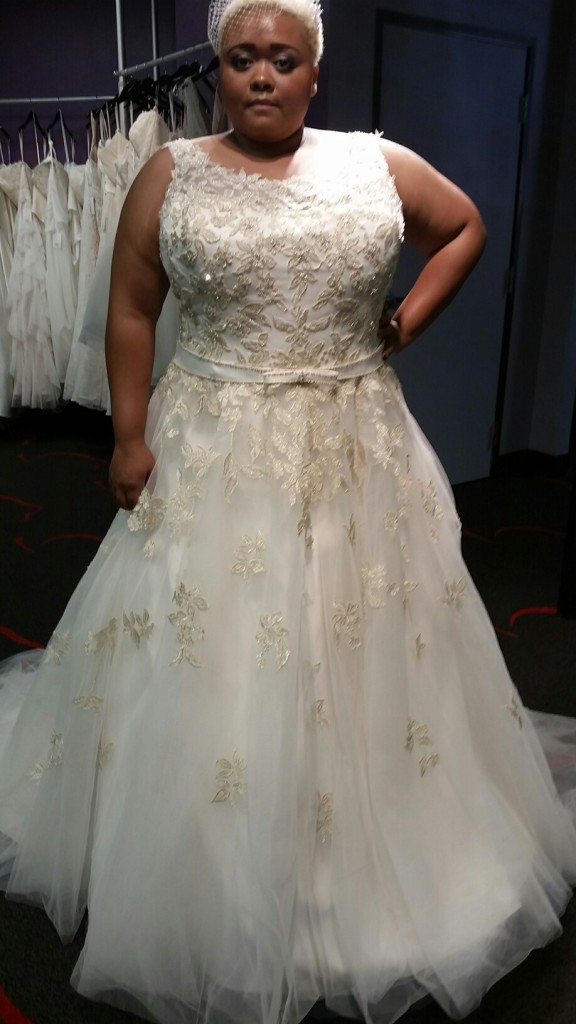 Gold Wedding Dresses Plus Size 1